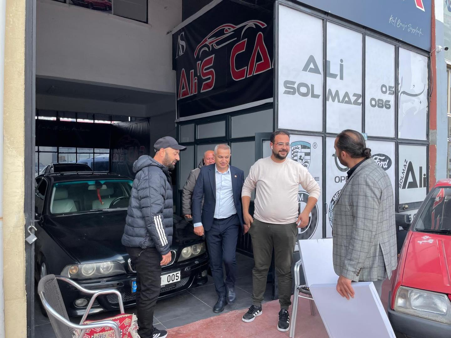 Oda Başkanımız ve Yönetim Kurulu Üyelerimiz Site İçerisinde Bulunan Üyelerimizi Ziyaretinden