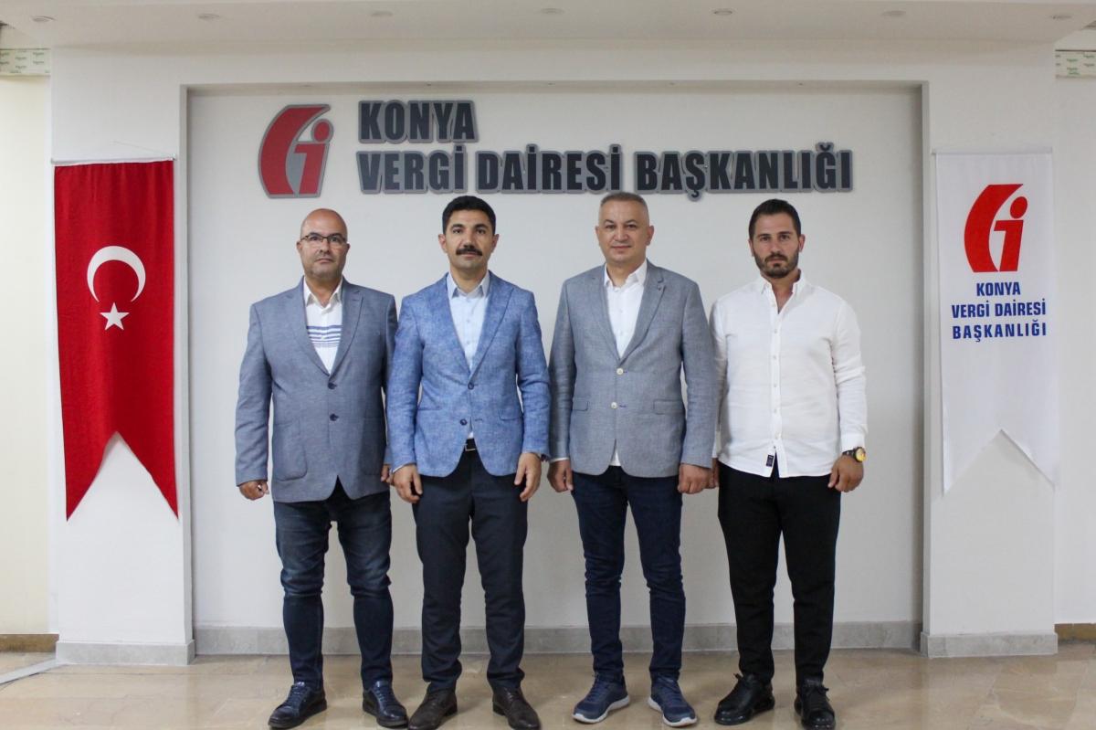 Odamızdan Konya vergi dairesine ziyaret