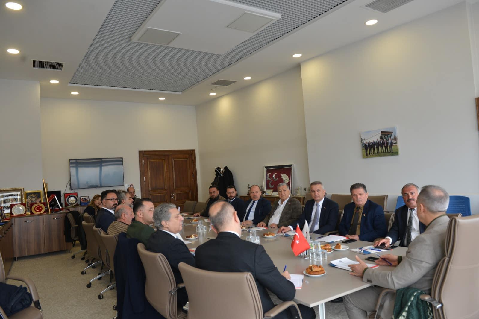 Masfed Motorlu Araç Satıcıları Federasyonu Yeni Dönemin İlk Yönetim Kurulu Toplantısı